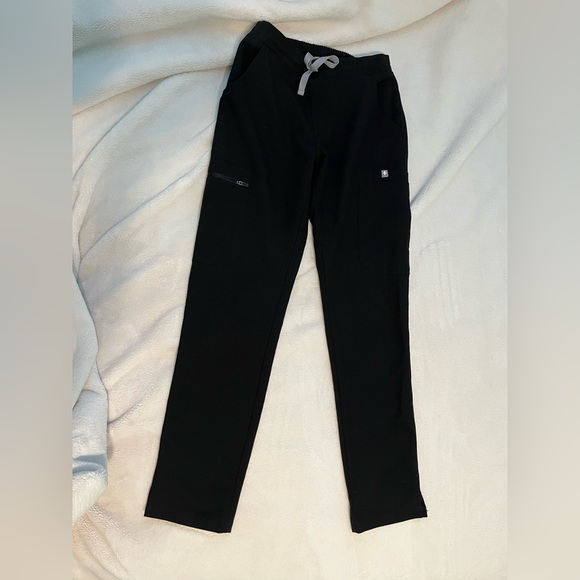 Figs Scrubs Black Yola Pants Size XXSP - Picture 1 of 3